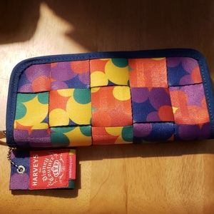 NWT Disney Harvey's Color Block Wallet